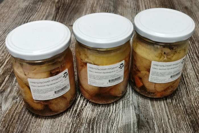 Тушенка куриная