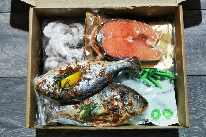 Подарочный набор - морепродукты (подарок мужской / женский)