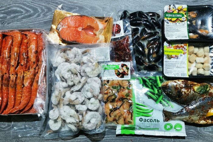 Подарочный набор - морепродукты (подарок мужской / женский)