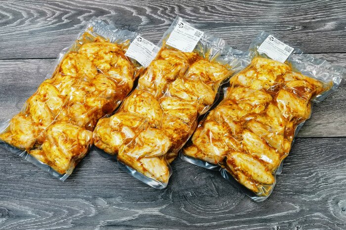 Шашлык из куриных крыльев