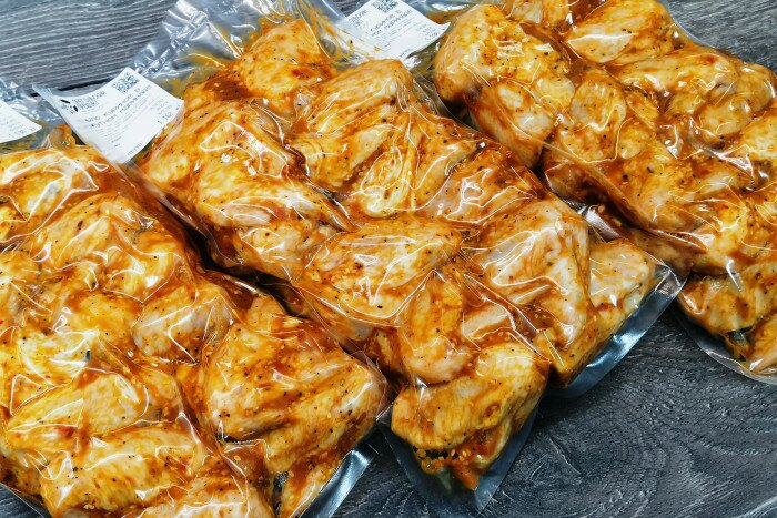 Шашлык из куриных крыльев