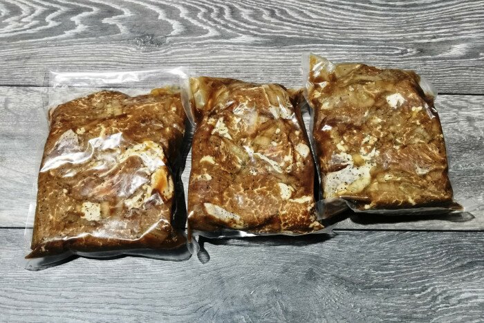 Шашлык из мраморной говядины BLACK ANGUS