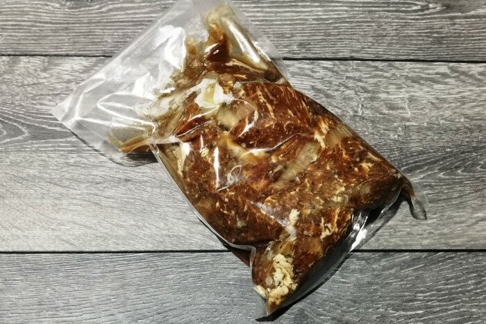 Шашлык из мраморной говядины BLACK ANGUS